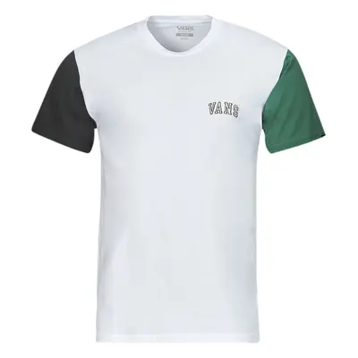 Vans COLORBLOCK VARSITY SS TEE Rövid ujjú pólók Fehér