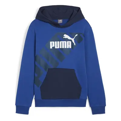 Puma PUMA POWER GRAPHIC HOODIE TR B Pulóverek Kék