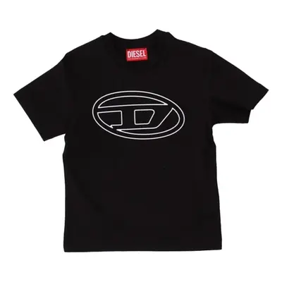 Diesel J01788-0BEAF Rövid ujjú pólók Fekete