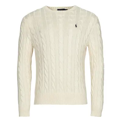 Polo Ralph Lauren LS DRIVER CN-LONG SLEEVE-SWEATER Pulóverek Bézs