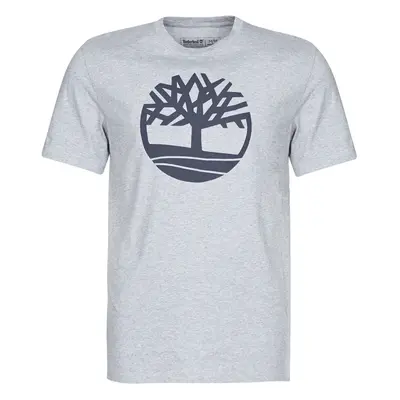 Timberland SS KENNEBEC RIVER BRAND TREE TEE Rövid ujjú pólók Szürke