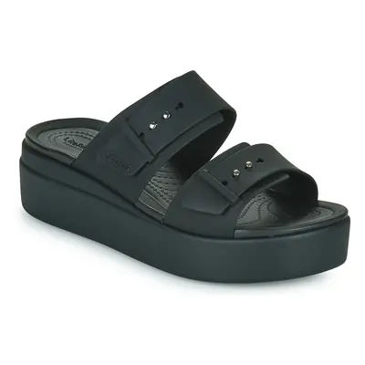 Crocs CROCS BROOKLYN SANDAL LOWWDG W Papucsok Fekete