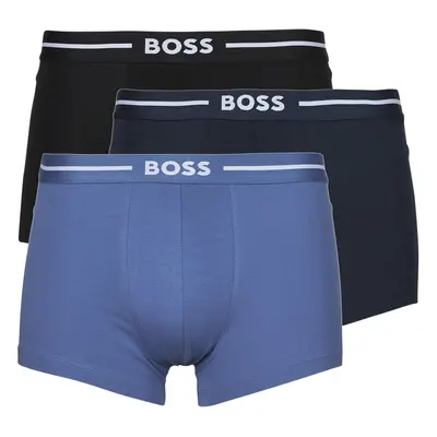 BOSS Trunk 3P Bold Boxerek Fekete