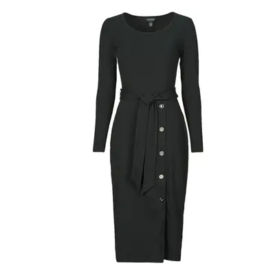 Lauren Ralph Lauren PARISSA-LONG SLEEVE-DAY DRESS Hosszú ruhák Fekete