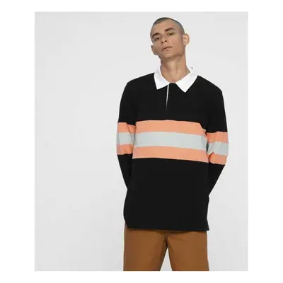 Santa Cruz Vista strip l/s polo Pólók / Galléros Pólók Fekete