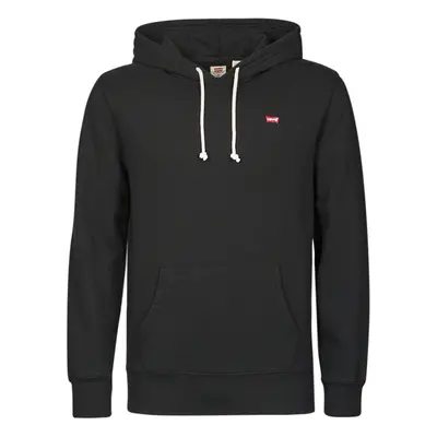 Levis NEW ORIGINAL HOODIE Pulóverek Fekete