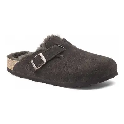 Birkenstock Boston shearling leve Szandálok / Saruk Barna