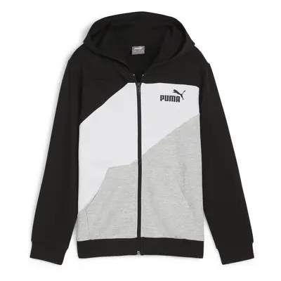 Puma PUMA POWER COLORBLOCK FULL-ZIP HOODIE Pulóverek Sokszínű