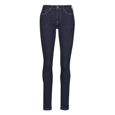 Pepe jeans SKINNY JEANS HW Skinny farmerek Kék