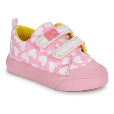 Agatha Ruiz de la Prada ZAPATO LONA CORAZONES Rövid szárú edzőcipők Rózsaszín