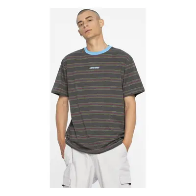 Santa Cruz Classic strip stripe t-shirt Pólók / Galléros Pólók Fekete