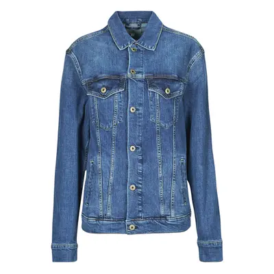 Pepe jeans BOYFRIEND JACKET Farmerkabátok Kék