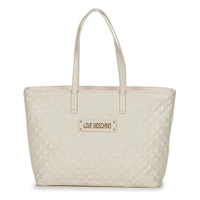 Love Moschino QUILTED BAG JC4166 Bevásárló szatyrok / Bevásárló táskák Bézs