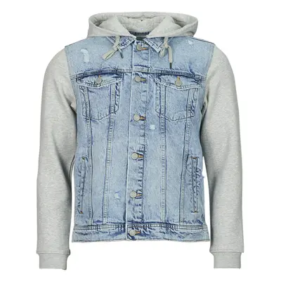 Jack & Jones JJIJEAN JJJACKET W. SWEAT WI 067 Farmerkabátok Kék