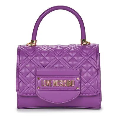 Love Moschino QUILTED TAB Kézitáskák Lila