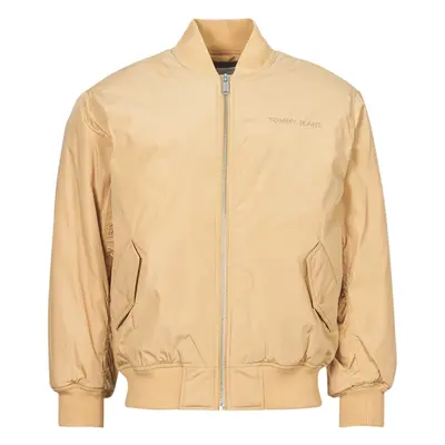 Tommy Jeans TJM CLASSICS BOMBER JACKET EXT Dzsekik Bézs