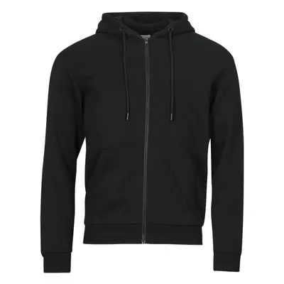 Jack & Jones JJEBRADLEY SWEAT ZIP HOOD Pulóverek Fekete