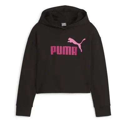 Puma ESS 2COLOR HOODIE Pulóverek Fekete