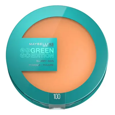 Maybelline New York Green Edition Blurry Skin Face Powder - 100 Pirosítók & púderek Barna