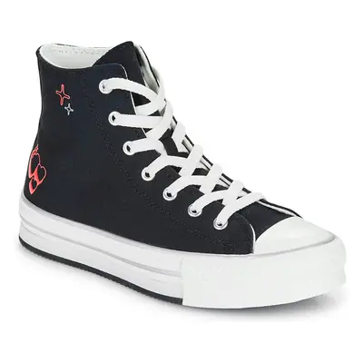 Converse CHUCK TAYLOR ALL STAR EVA LIFT Magas szárú edzőcipők Fekete