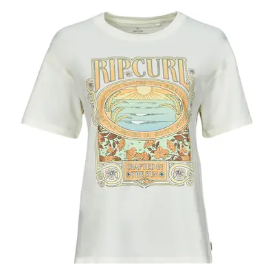 Rip Curl LONG DAYS RELAXED TEE Rövid ujjú pólók Fehér