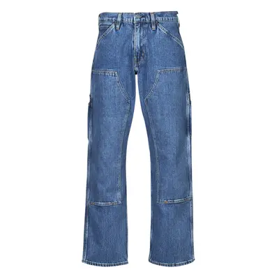 Levis WORKWEAR 565 DBL KNEE Egyenes szárú farmerek Kék