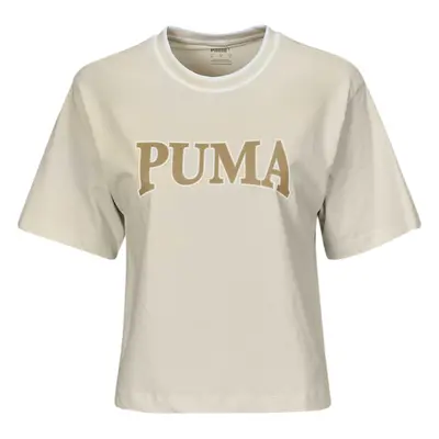 Puma PUMA SQUAD GRAPHIC TEE Rövid ujjú pólók Bézs