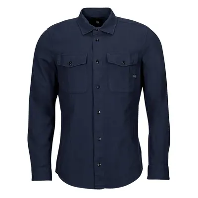 G-Star Raw marine slim shirt l\s Hosszú ujjú ingek Tengerész