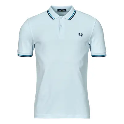 Fred Perry TWIN TIPPED FRED PERRY SHIRT Rövid ujjú galléros pólók Kék