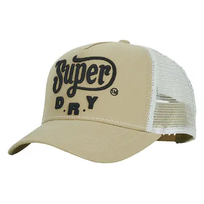 Superdry DIRT ROAD TRUCKER CAP Baseball sapkák Bézs