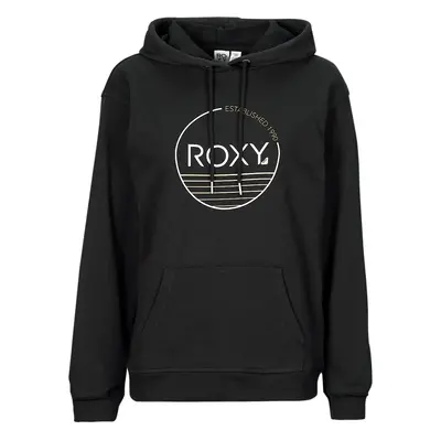 Roxy SURF STOKED HOODIE TERRY Pulóverek Fekete