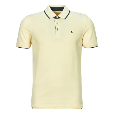 Jack & Jones JJEPAULOS POLO SS Rövid ujjú galléros pólók Citromsárga