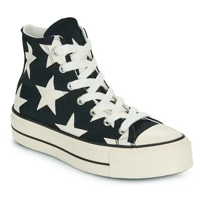 Converse CHUCK TAYLOR ALL STAR LIFT Magas szárú edzőcipők Fekete