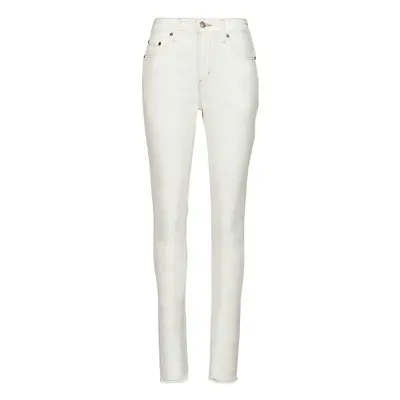 Levis 721 HIGH RISE SKINNY Skinny farmerek Fehér