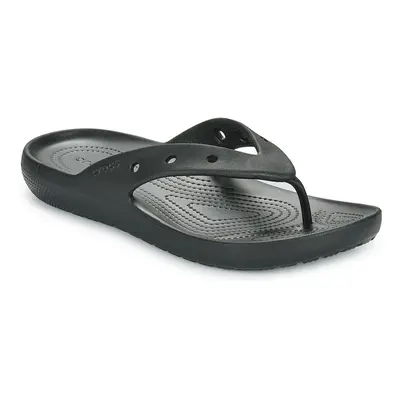 Crocs Classic Flip v2 Lábujjközös papucsok Fekete