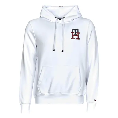 Tommy Hilfiger ESSENTIAL MONOGRAM HOODY Pulóverek Fehér