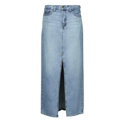 Levis ANKLE COLUMN SKIRT Szoknyák Kék