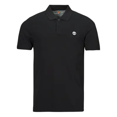 Timberland Pique Short Sleeve Polo Rövid ujjú galléros pólók Fekete