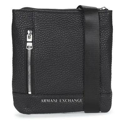 Armani Exchange FLAT CROSSBODY Kistáskák Fekete