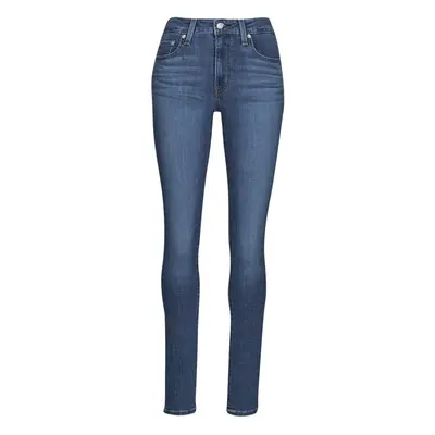 Levis 721 HIGH RISE SKINNY Skinny farmerek Kék