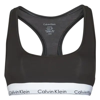 Calvin Klein Jeans MODERN COTTON UNLINED BRALETTE Sport melltartók Fekete