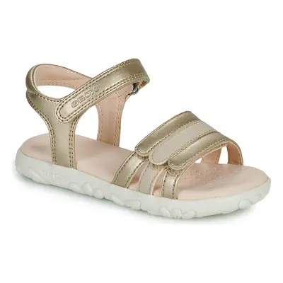 Geox J SANDAL HAITI GIRL Szandálok / Saruk Arany