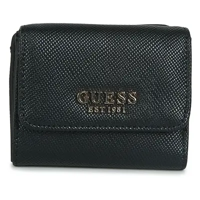 Guess LAUREL (ZG) SLG CARD COIN PURSE Pénztárcák Fekete