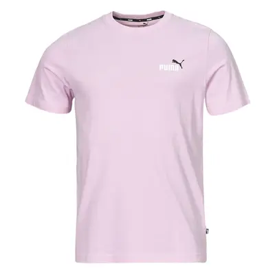 Puma ESS+ 2 COL SMALL LOGO TEE Rövid ujjú pólók Rózsaszín