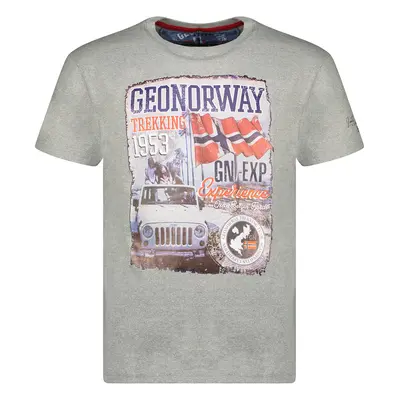 Geo Norway SW1959HGNO-BLENDED GREY Rövid ujjú pólók Szürke