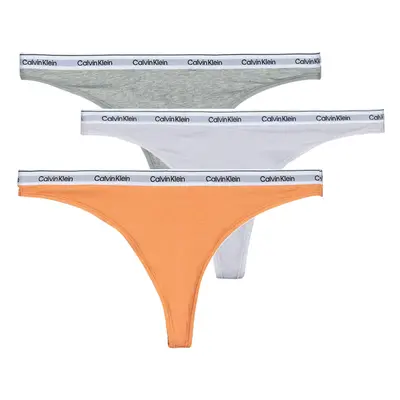 Calvin Klein Jeans THONG 3PK X3 Stringek Sokszínű