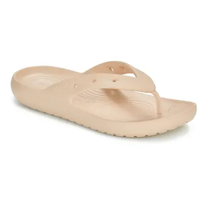 Crocs Classic Flip v2 Lábujjközös papucsok Bézs