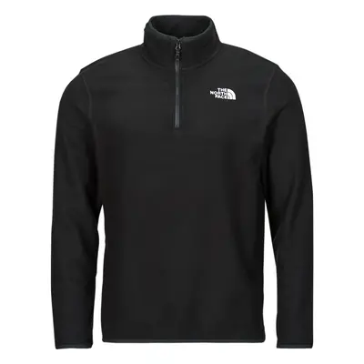 The North Face 100 GLACIER 1/4 ZIP Polárok Fekete