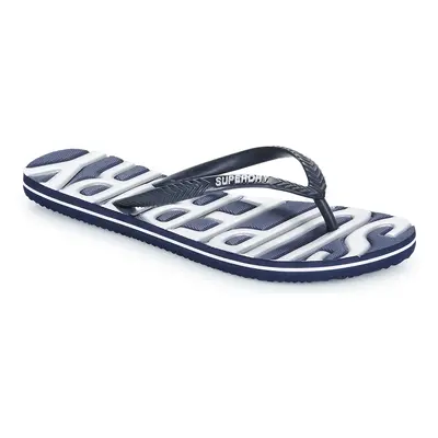 Superdry Vintage Vegan Flip Flop Lábujjközös papucsok Fekete