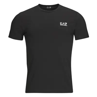 Emporio Armani EA7 CORE IDENTITY TSHIRT Rövid ujjú pólók Fekete